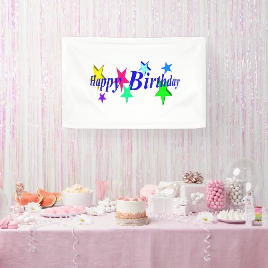 Banderoles Joyeux Anniversaire (Fête)