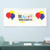 Banderoles Joyeux anniversaire (Salon professionnel)