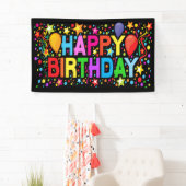 BANDEROLES JOYEUX ANNIVERSAIRE (En situation)