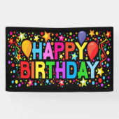 BANDEROLES JOYEUX ANNIVERSAIRE (Horizontal)