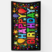 BANDEROLES JOYEUX ANNIVERSAIRE (Vertical)