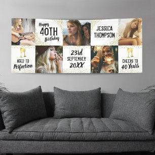 Banderoles Joyeux anniversaire 5 Photo Adulte