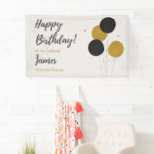 Banderoles Joyeux Anniversaire À Mon Mari Anniversaire (En situation)