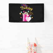 Banderoles Joyeux Anniversaire À Vous 1.6x3 Vinyl Banner (Insitu)