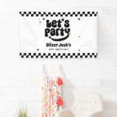 Banderoles Joyeux Anniversaire au Mec qui Fête (En situation)