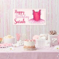 Joyeux Anniversaire Danse Ballet Rose Ballerina Tu