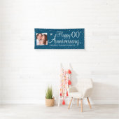 Banderoles Joyeux Anniversaire De Chaque Année Photo Argent C (En situation)