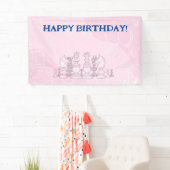 Banderoles Joyeux anniversaire des échecs (En situation)