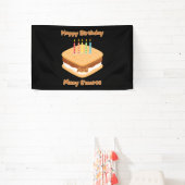 Banderoles Joyeux Anniversaire Et Beaucoup De S'mores Bannièr (Insitu)