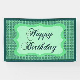 Banderoles Joyeux anniversaire Générique