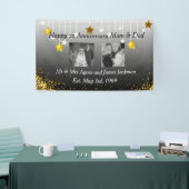 Banderoles Joyeux Anniversaire Maman et Papa Photo Ancien et (Salon professionnel)