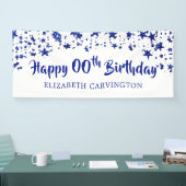 Banderoles Joyeux anniversaire N'IMPORTE QUELLE ANNÉE Parties (Salon professionnel)