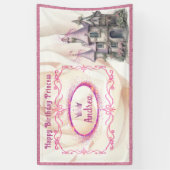 Banderoles Joyeux anniversaire Princesse & Fairy Tale Party B (Vertical)