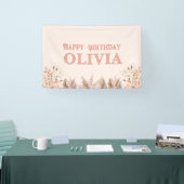 Banderoles Joyeux anniversaire Rainbow Girl (Salon professionnel)