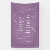 Banderoles Joyeux design d'anniversaire (Verticale)