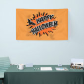 Banderoles Joyeux Halloween (Salon professionnel)