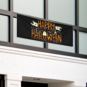 Banderoles Joyeux Halloween (Bâtiment extérieur)