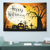 Banderoles Joyeux Halloween (Salon professionnel)