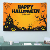 Banderoles Joyeux Halloween (Salon professionnel)