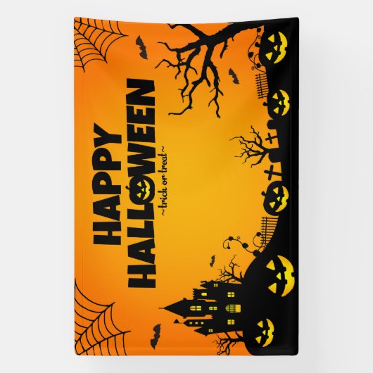 Banderoles Joyeux Halloween (Verticale)