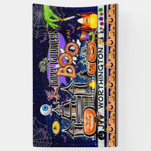 Banderoles Joyeux Halloween ! (Vertical)