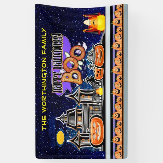 Banderoles Joyeux Halloween ! (Vertical)