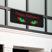 Banderoles Joyeux Halloween Evil Eyes (Bâtiment extérieur)