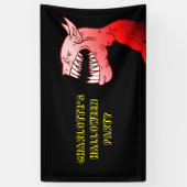 Banderoles Joyeux Halloween Ghoul (Vertical)