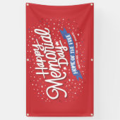 Banderoles Joyeux Memorial Day (Vertical)