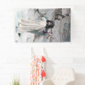 Banderoles Joyeux Noel (En situation)