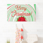 Banderoles Joyeux Noël (En situation)