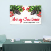 Banderoles Joyeux Noël (Salon professionnel)