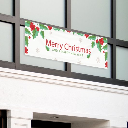 Banderoles Joyeux Noël 6 (Bâtiment extérieur)