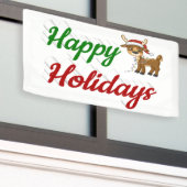 Banderoles Joyeux Noël de Reindeer (Bâtiment extérieur)