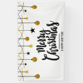 Banderoles Joyeux Noël et Joyeux Nouvel An (Vertical)