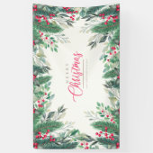 Banderoles Joyeux Noël et Joyeux Nouvel An (Vertical)