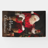 Banderoles Joyeux Noël Père Noël (Horizontal)