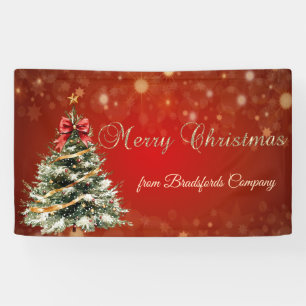Banderoles Joyeux Noël,Sapin de Noël,Rouge