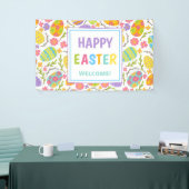 Banderoles Joyeux Pâques (Salon professionnel)