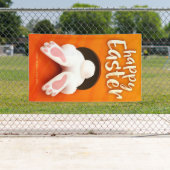 Banderoles Joyeux Pâques (En situation)