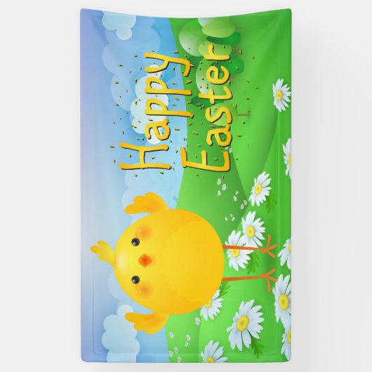 Banderoles Joyeux Pâques (Vertical)