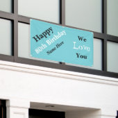 Banderoles Joyeux quatre-vingtième anniversaire en vente (Bâtiment extérieur)