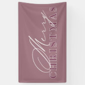 Banderoles Joyeux script de Noël et combinaison de serif (Vertical)