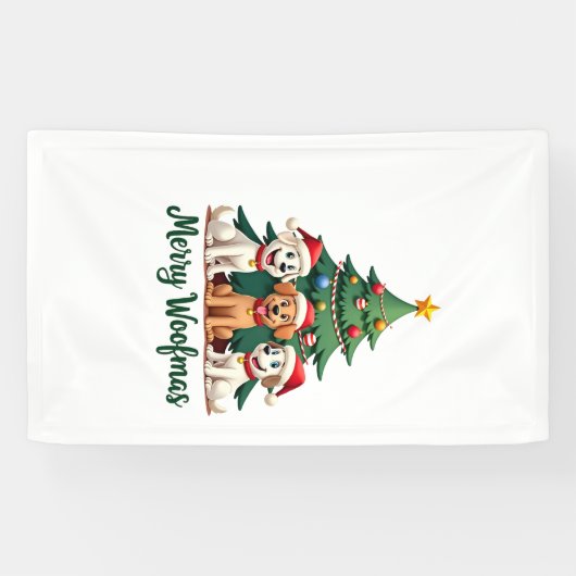 Banderoles Joyeux Woofmas (2) (Horizontal)