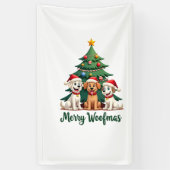 Banderoles Joyeux Woofmas (2) (Vertical)