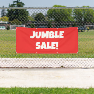 Banderoles Jumble Sale ! Bonnet lumineux