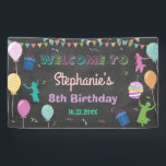Banderoles Jump Birthday Chalkboard Kid Trampoline fond<br><div class="desc">Personnalisez cette superbe bannière de fond Jump Birthday Chalkboard Kid Trampoline Party avec vos détails facilement et rapidement. Tous les textes sont modifiables ! Pour une personnalisation plus avancée de ce design, il suffit de sélectionner le bouton "Customiser / Personnaliser ce modèle" ci-dessus ! Objets correspondants disponibles dans la collection...</div>