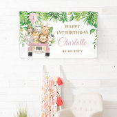 Banderoles Jungle Animaux Safari Car Aventure Parcours (En situation)