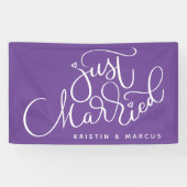 Banderoles Juste marié (Horizontal)