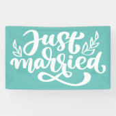 Banderoles Juste marié (Horizontal)